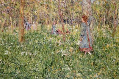 In the Wood, 1910 by Modest Huys